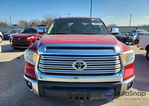2014 Toyota Tundra Crewmax Limited из США, поврежденный, VIN 5TFFY5F1XEX171854
